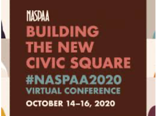 2020 NASPAA Conference on “Building the New Civic Square”  