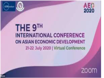 9th International Conference on Asian Economic Development-Toward Sustainable Development Goals: Poverty Eradication and Inclusive Sustainable Growth